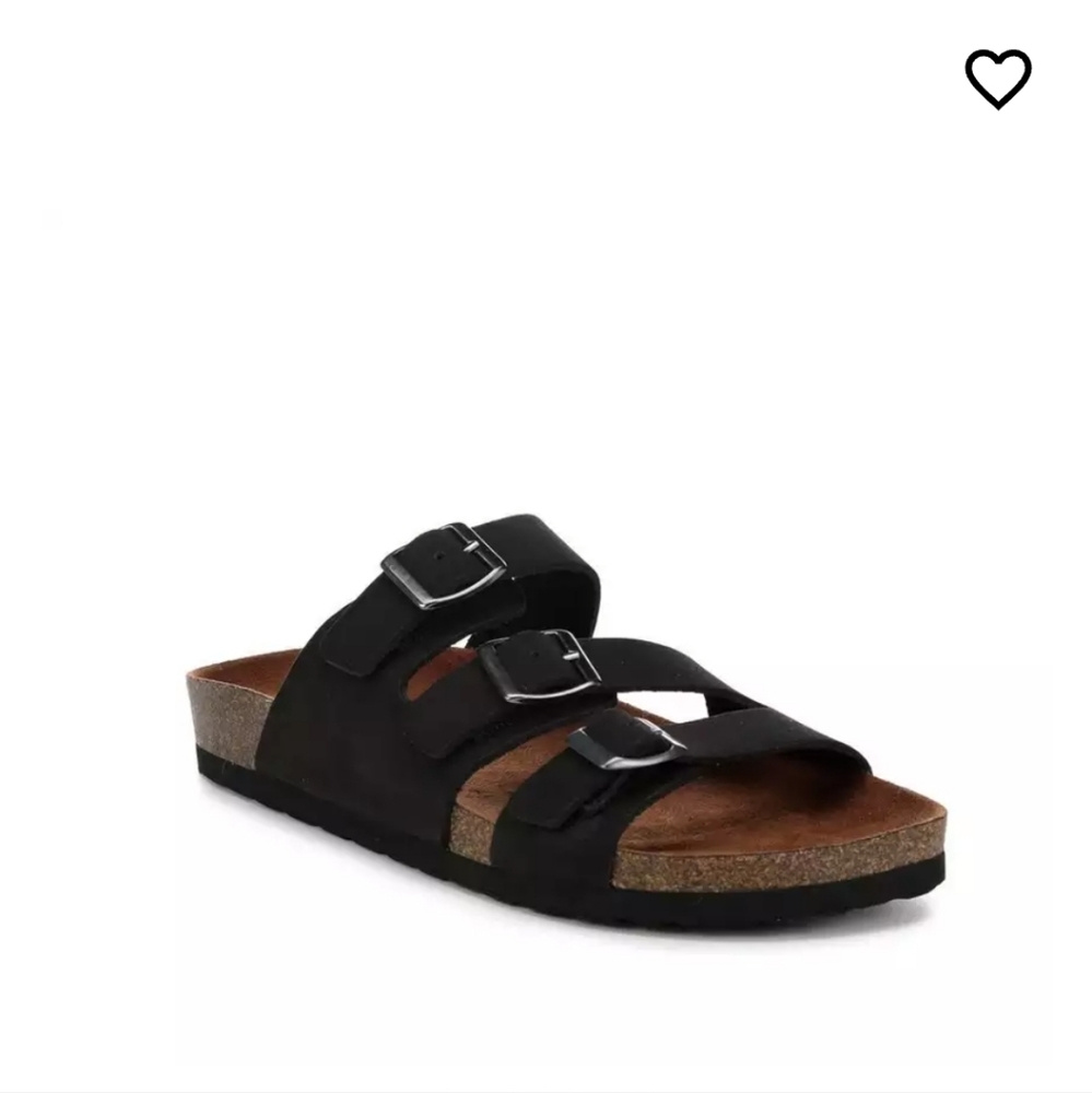 Womens Black Mountain Sandals
